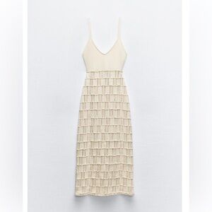 Zara FULL MIDI SKIRT ZW COLLECTION